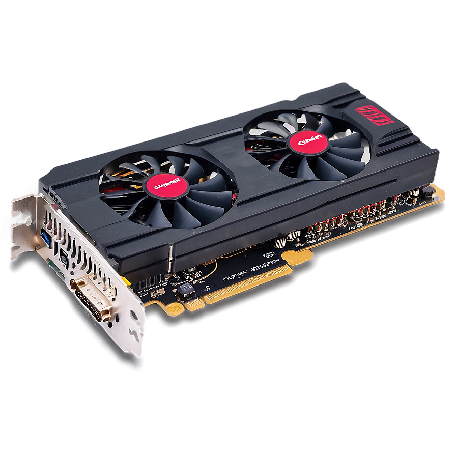 Dual-fan Graphics Card Png Yex30