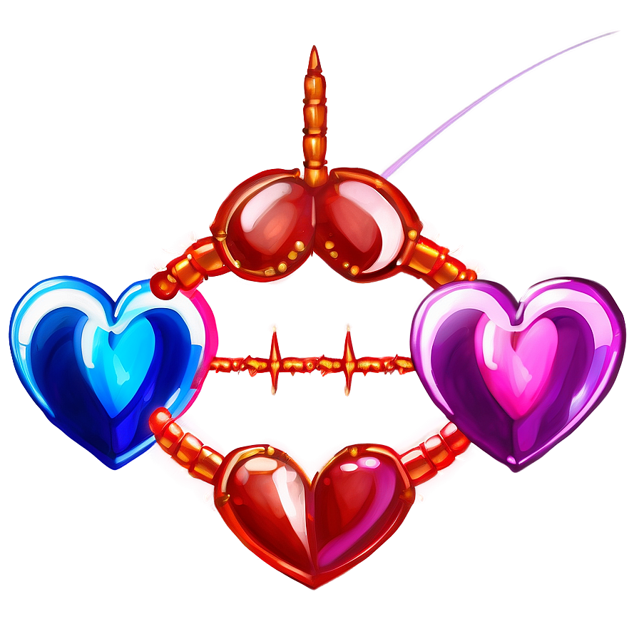 Dual Heart Fusion Png B