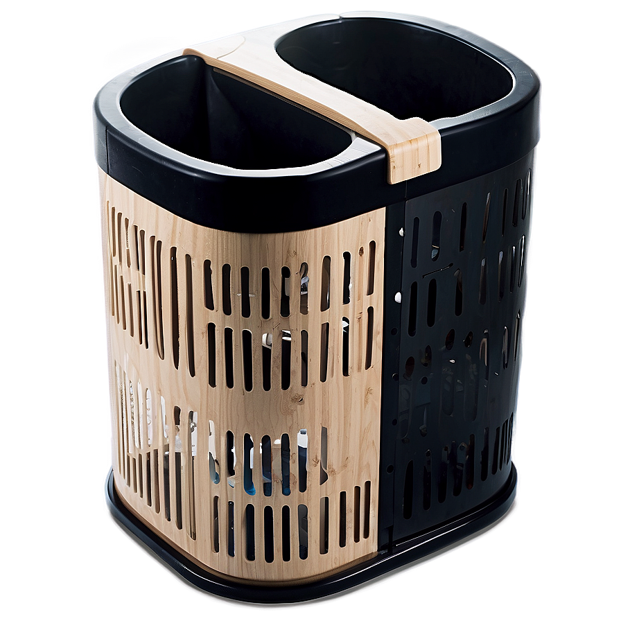 Dual Recycling Bin Two-tone Png Bco1