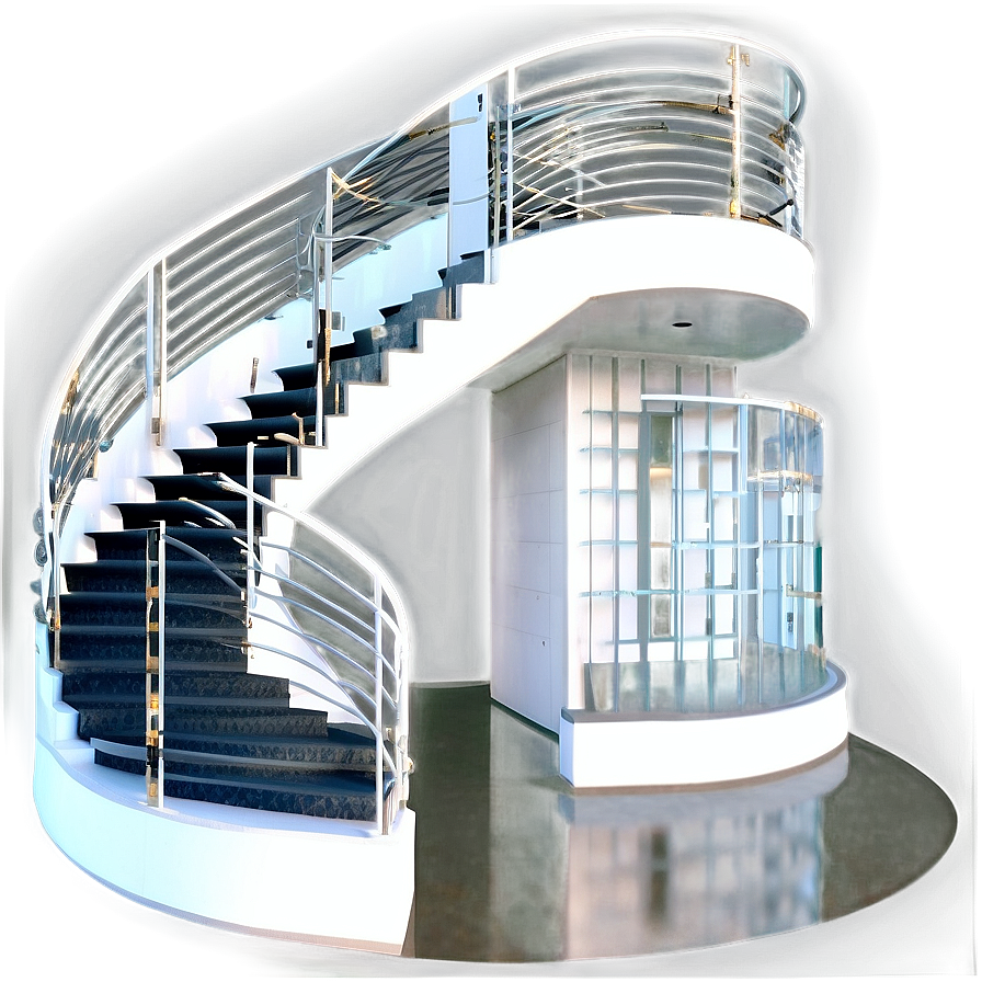 Dual Staircase Design Png 05242024