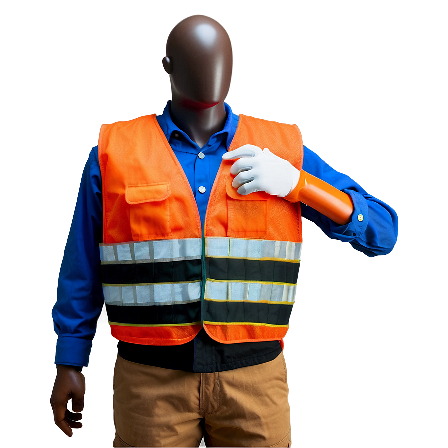 Dual Tone Safety Vest Png Fsk33