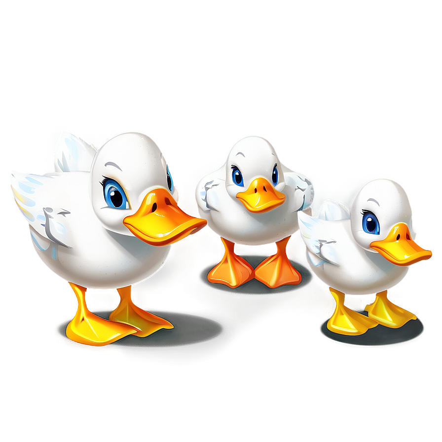 Duck Family Cartoon Png 21