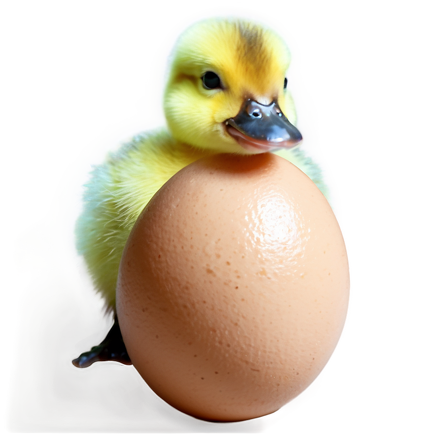 Duckling And Egg Png Tqd54