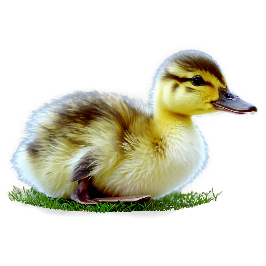 Duckling In Grass Png 06202024