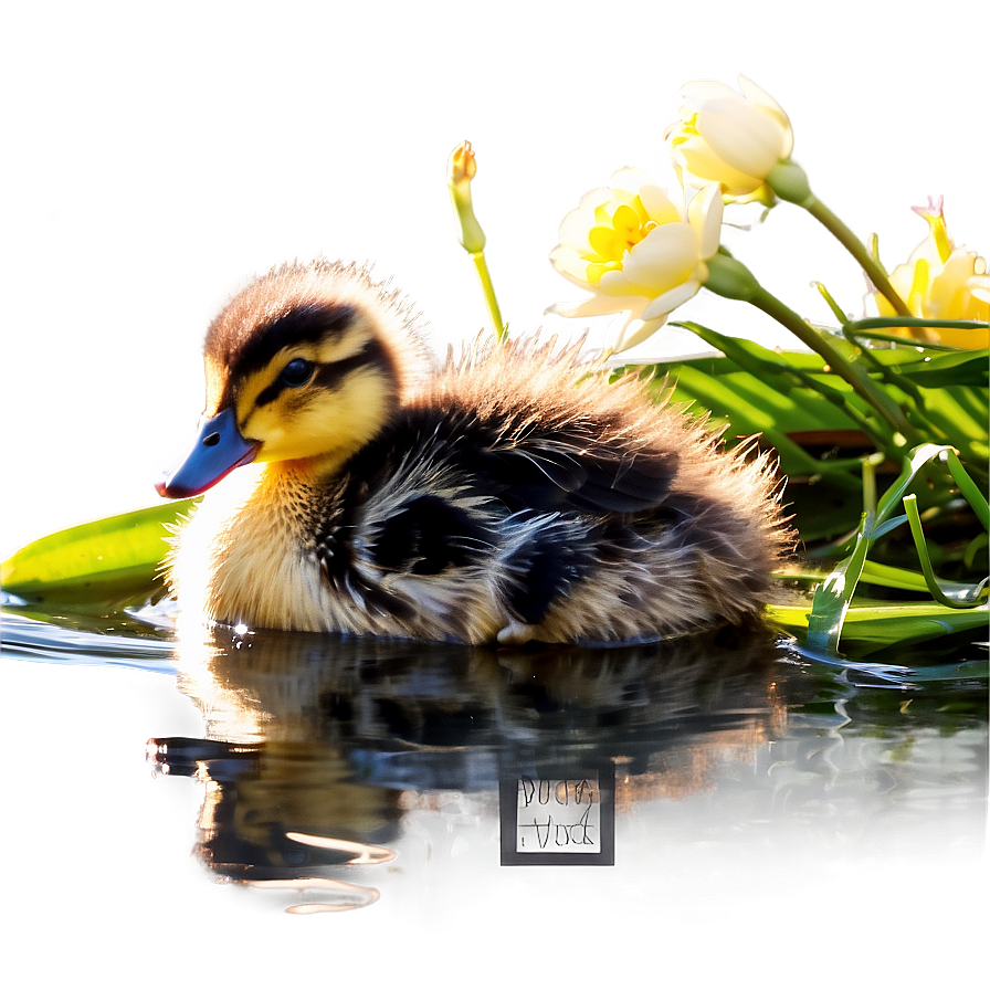 Duckling In Sunshine Png Dlt