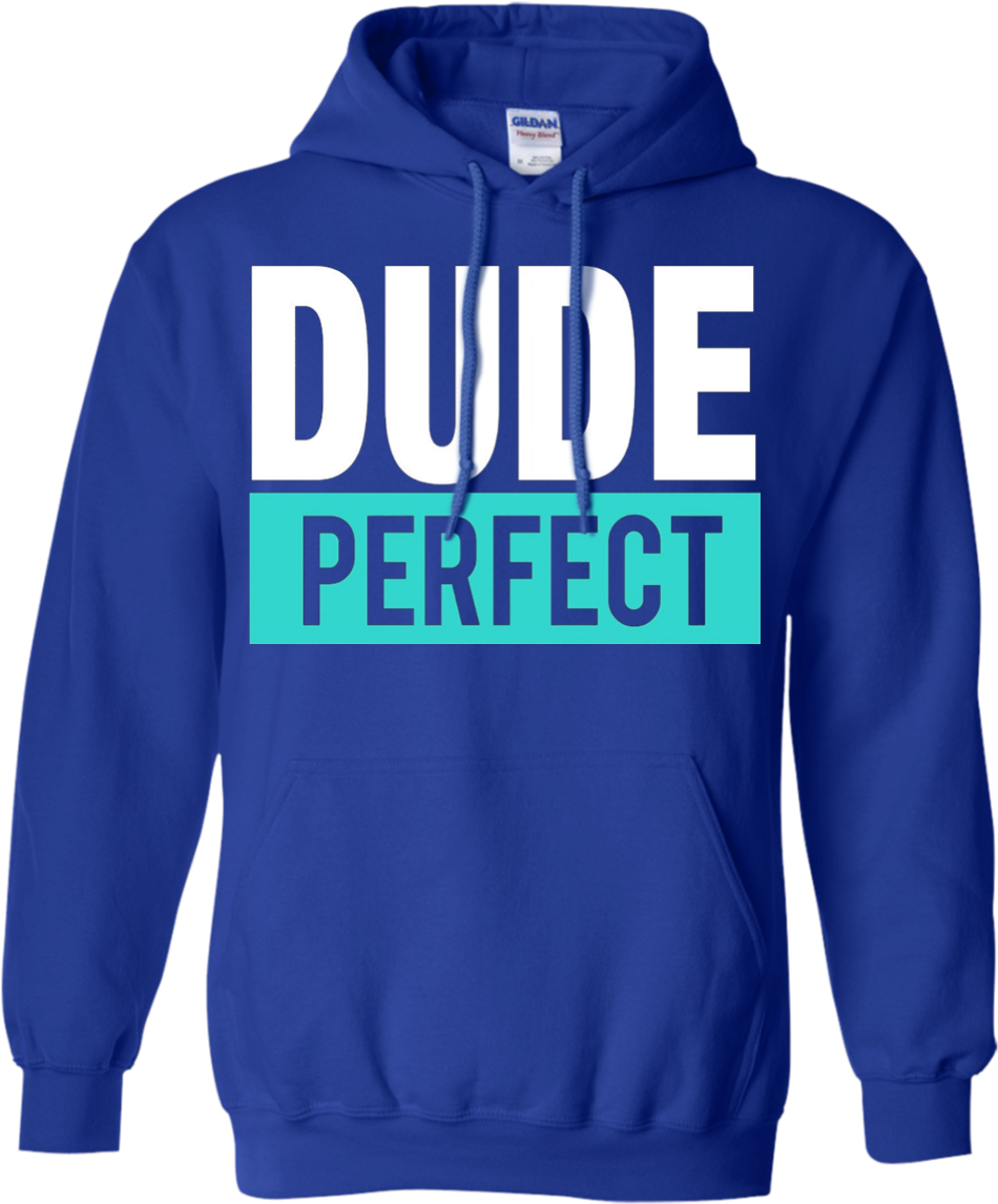 Dude Perfect Blue Hoodie