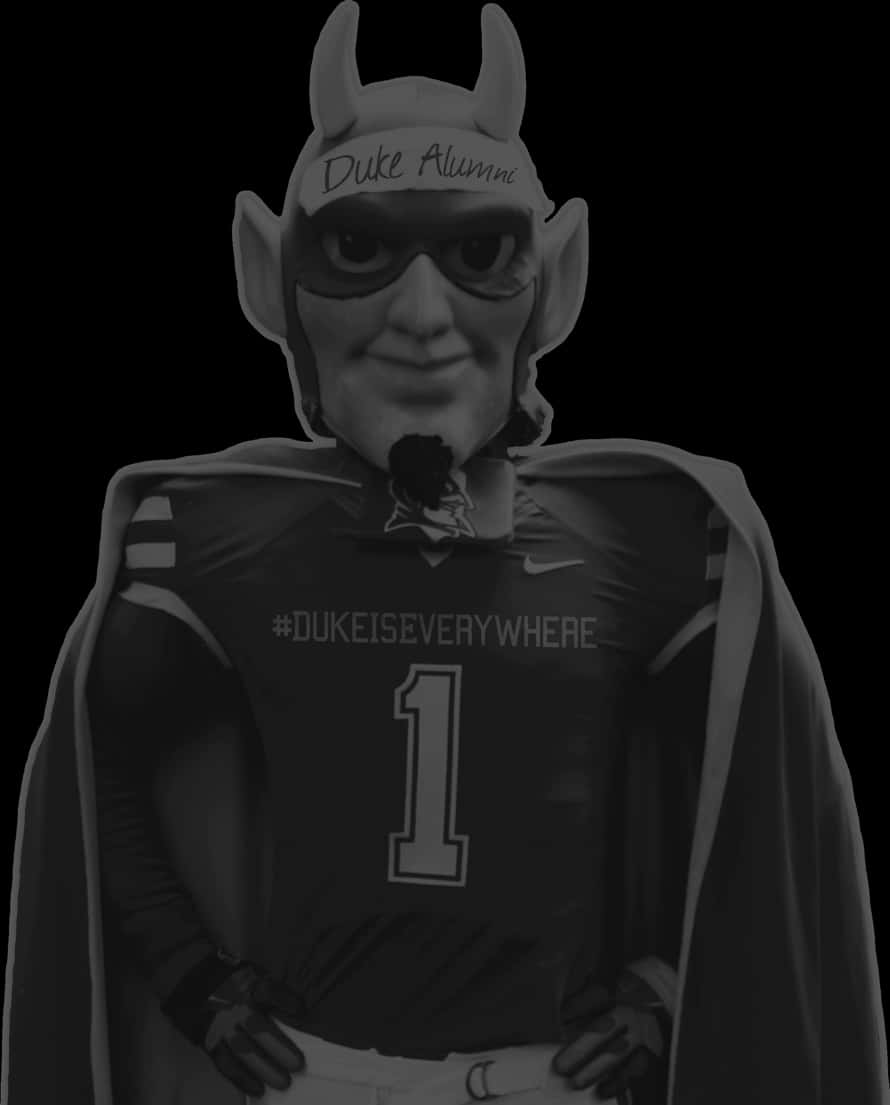 Duke Alumni Devil Mascot