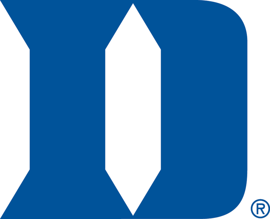 Duke University Logo Blue Background