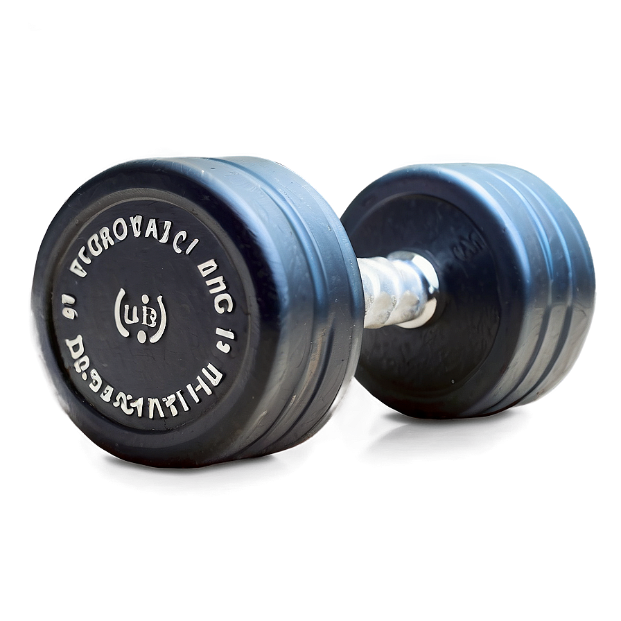 Dumbbell With Non-slip Handle Png Vbr