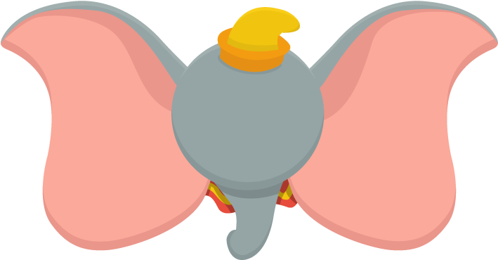 Dumbo Flying Elephant Cartoon