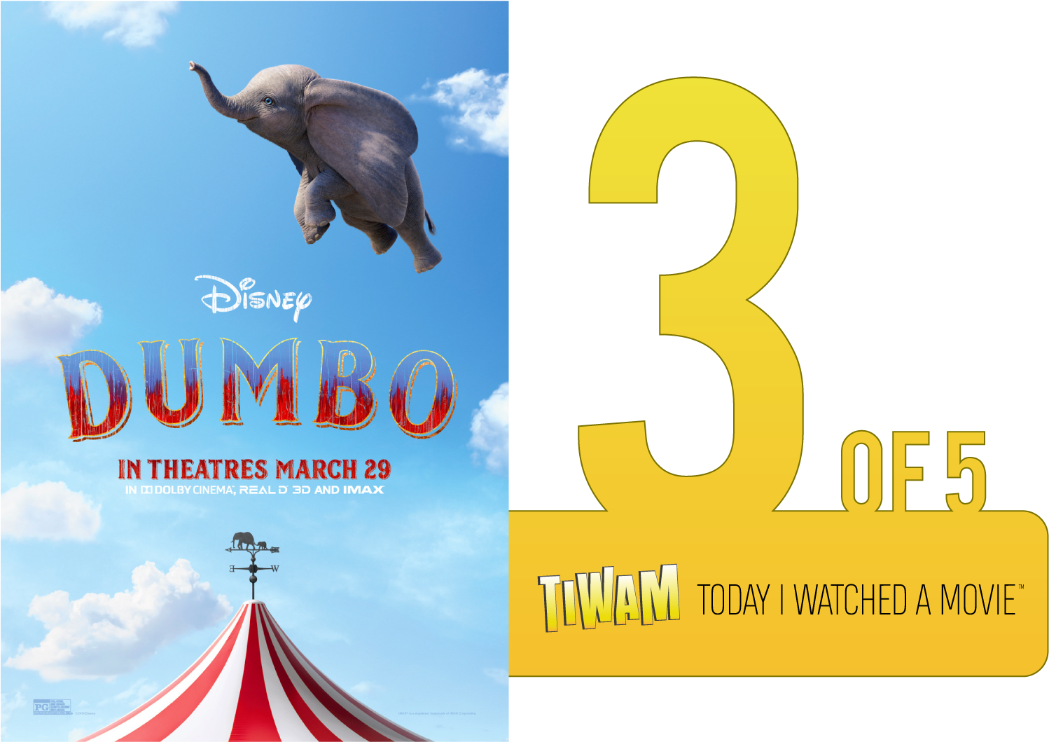 Dumbo Movie Poster3of5