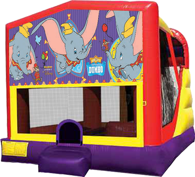 Dumbo Themed Bounce House