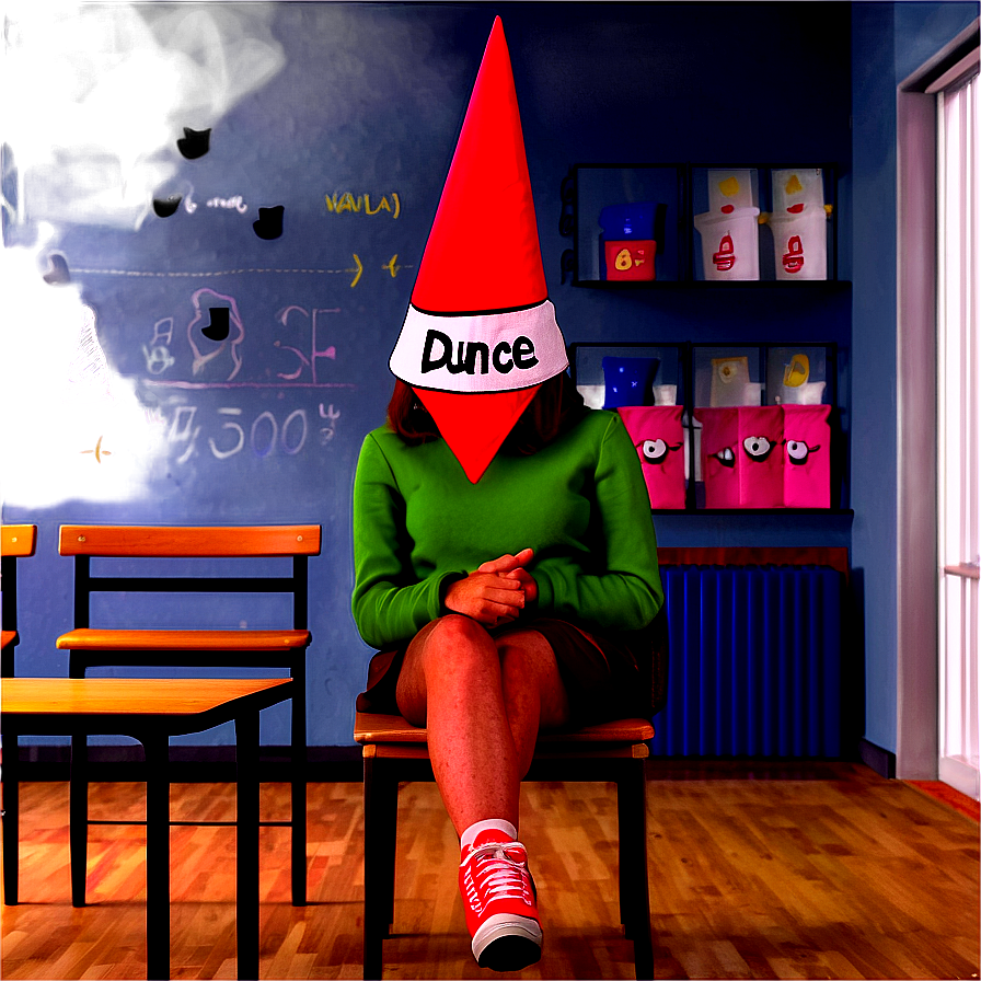 Dunce Cap In Classroom Png 27