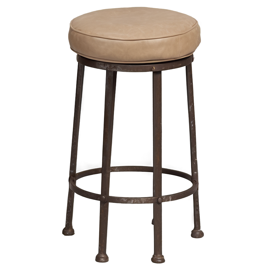 Durable Iron Barstool Png 29