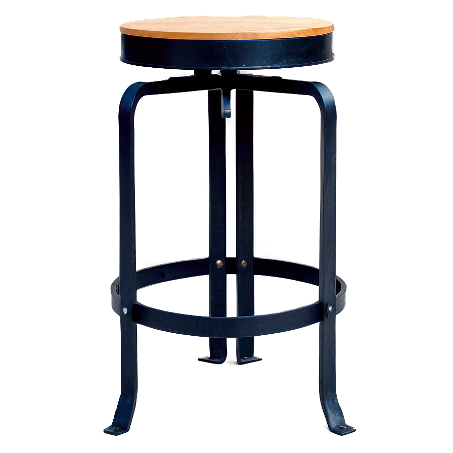 Durable Iron Barstool Png Qax32