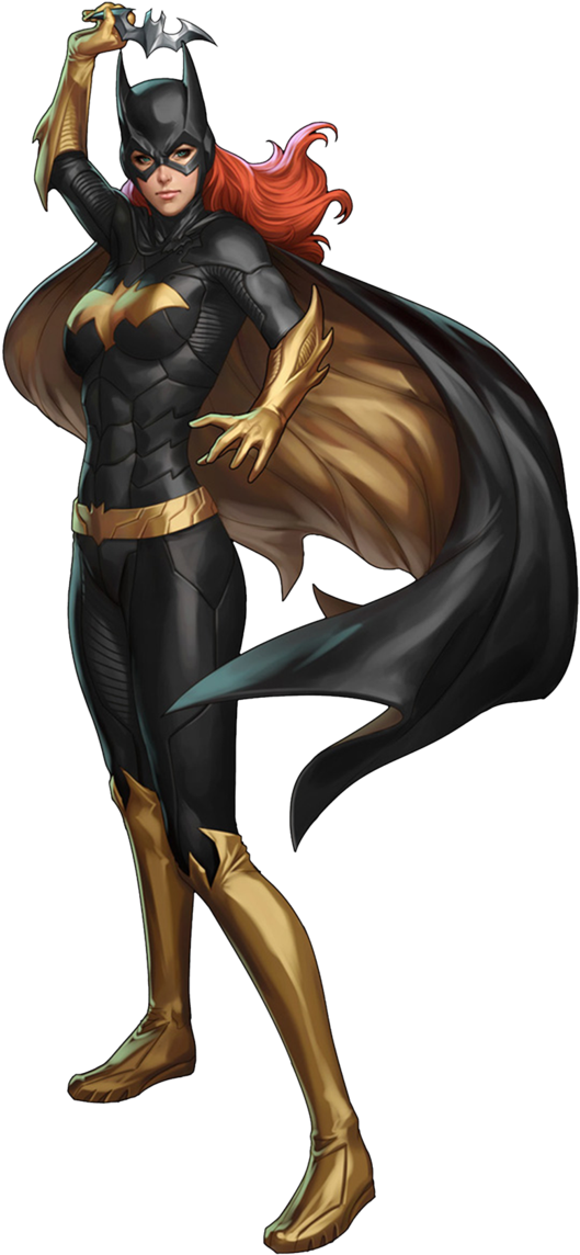 Dynamic Batgirl Pose