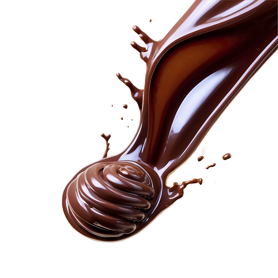 Dynamic Chocolate Splash Png Daa