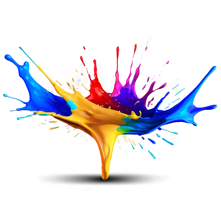 Dynamic Color Splash Png 26