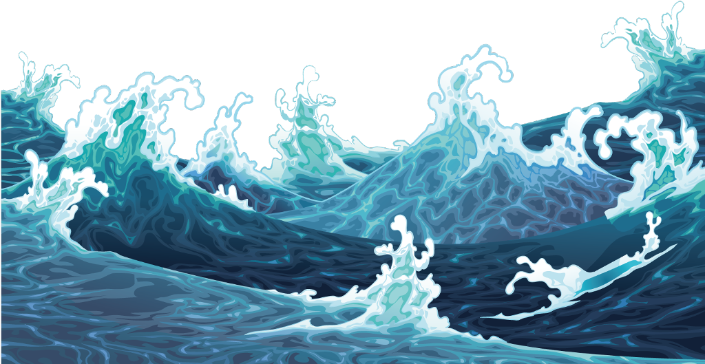 Dynamic_ Ocean_ Waves_ Illustration