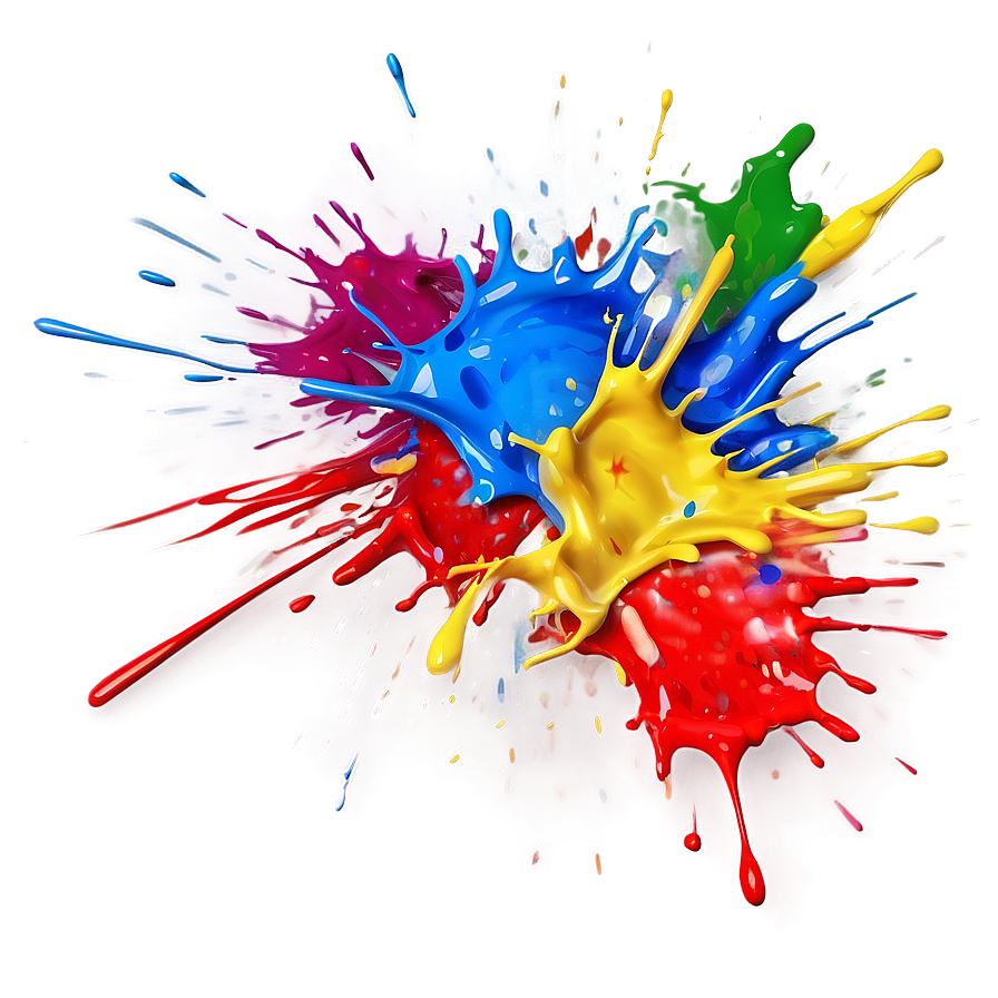 Dynamic Paint Splash Png Oek