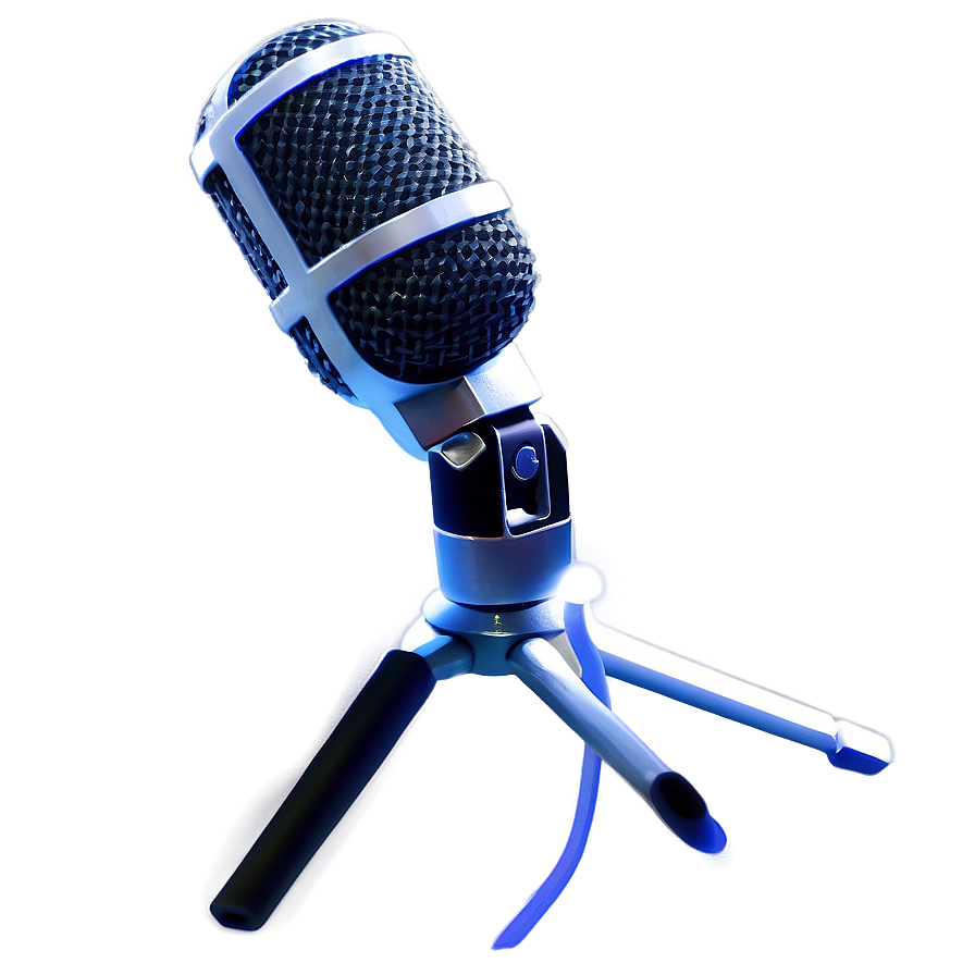 Dynamic Podcast Microphone Model Png 55