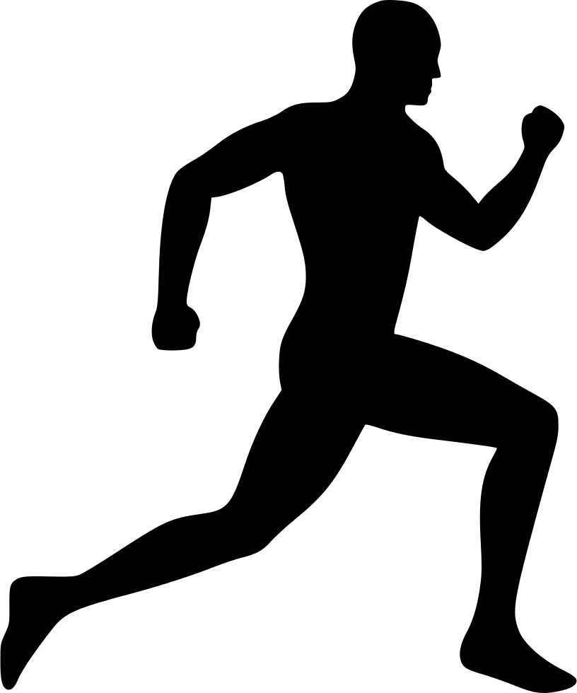 Dynamic Running Man Silhouette.png