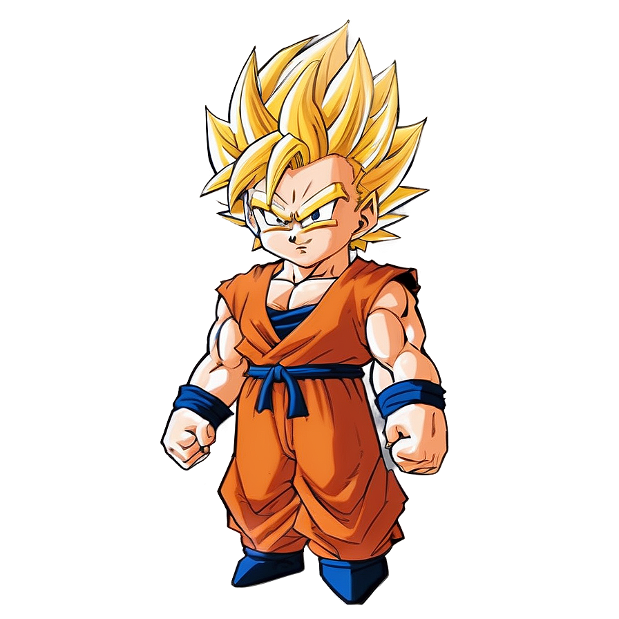 Dynamic Super Saiyan Hair Png 06122024