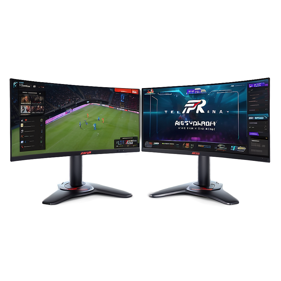 E-sports Gaming Monitor Png Hfy