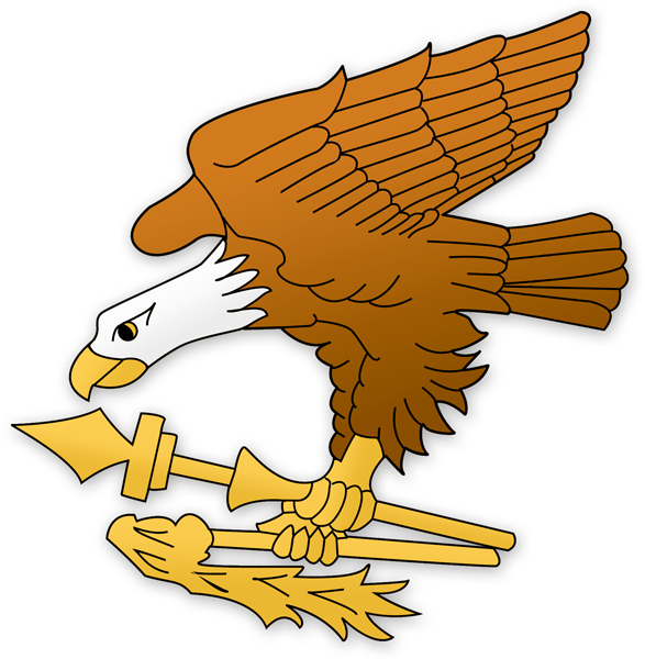 Eagle Carrying Arrowsand Olive Branch