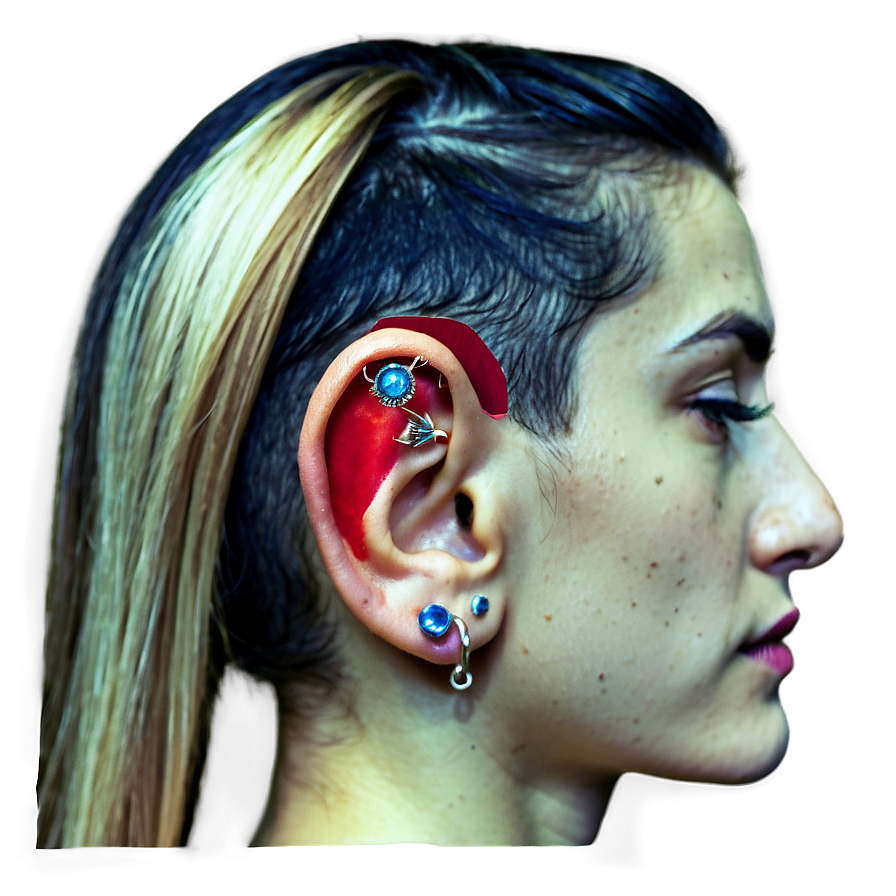 Ear Piercing Placement Guide Png 30