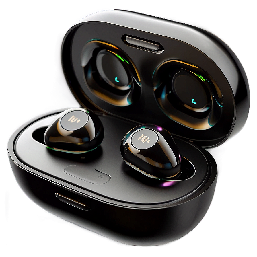 Earbuds With Charging Case Png 7