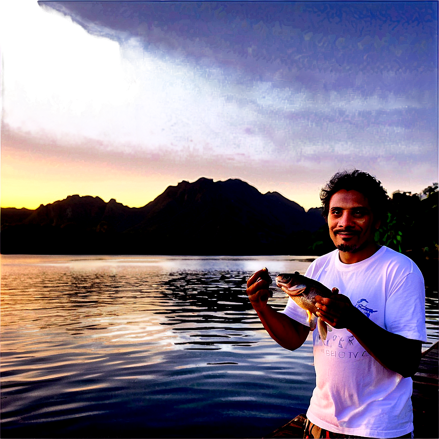 Early Morning Gone Fishing Png Xqh