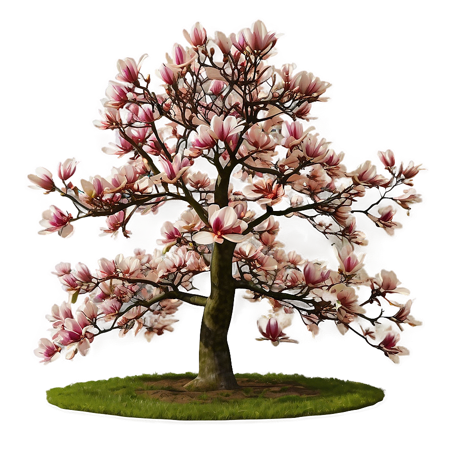 Early Spring Magnolia Tree Png Xwr21