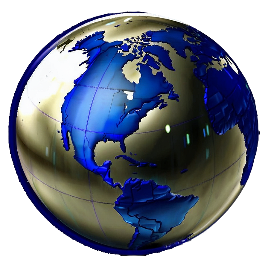 Earth Globe Graphic Png 05042024