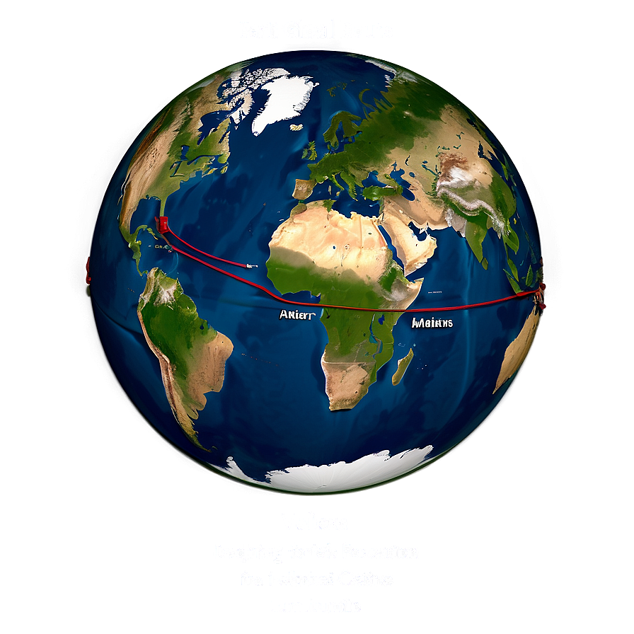 Earth's Global Trade Routes Png 36