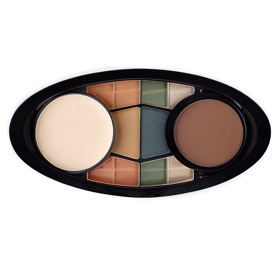 Earth Tones Makeup Palette Png 34