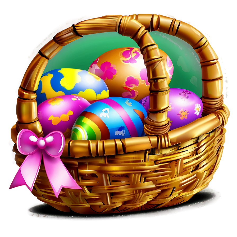 Easter Basket Clipart Png Nes49