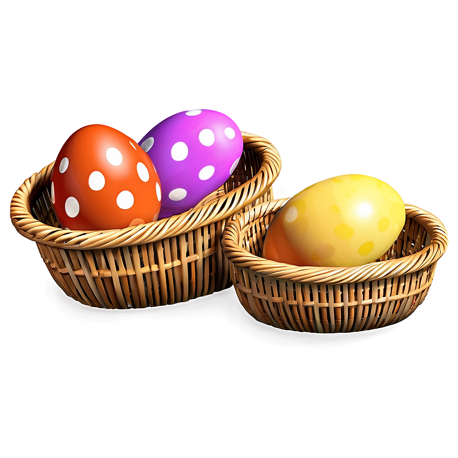 Easter Basket Full Png 14