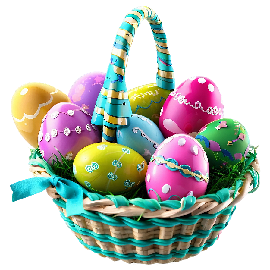 Easter Basket Full Png Vnx52