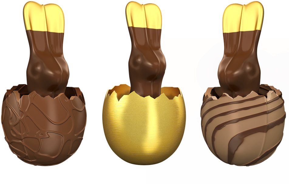 Easter Bunny Chocolate Eggs