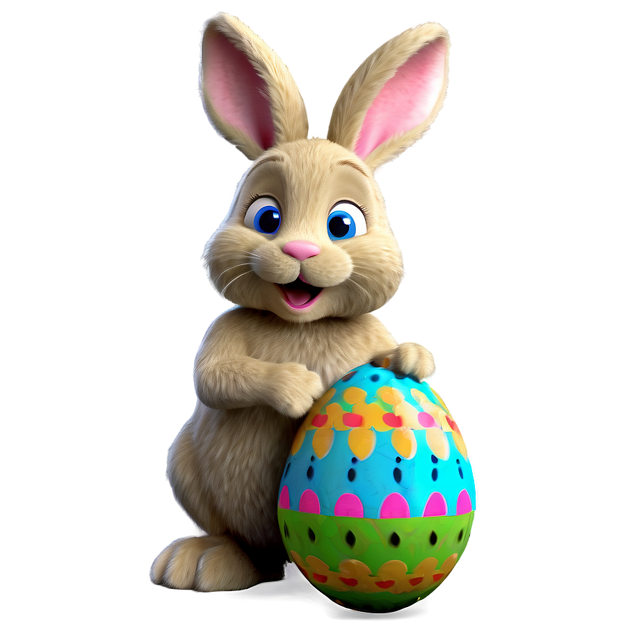 Easter Bunny In Egg Costume Png Gwg