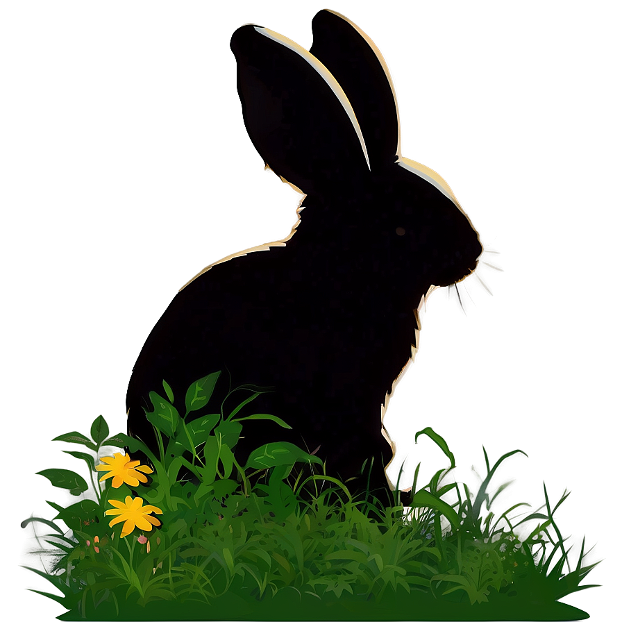 Easter Bunny Silhouette Png 80