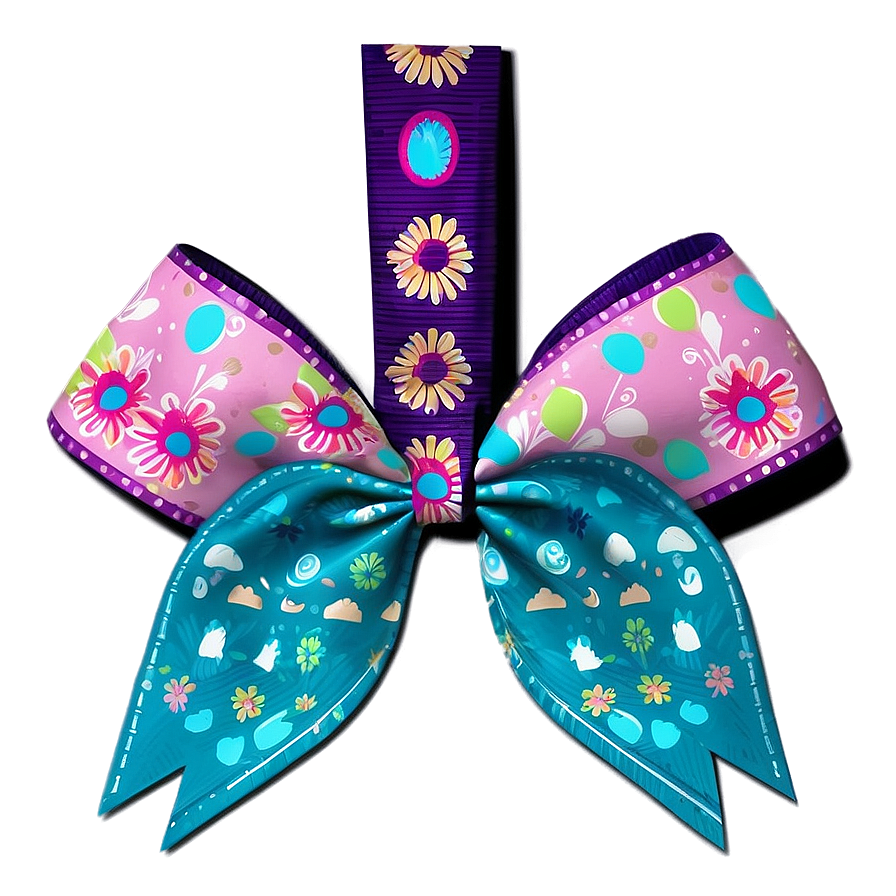 Easter Cheer Bow Png 06212024