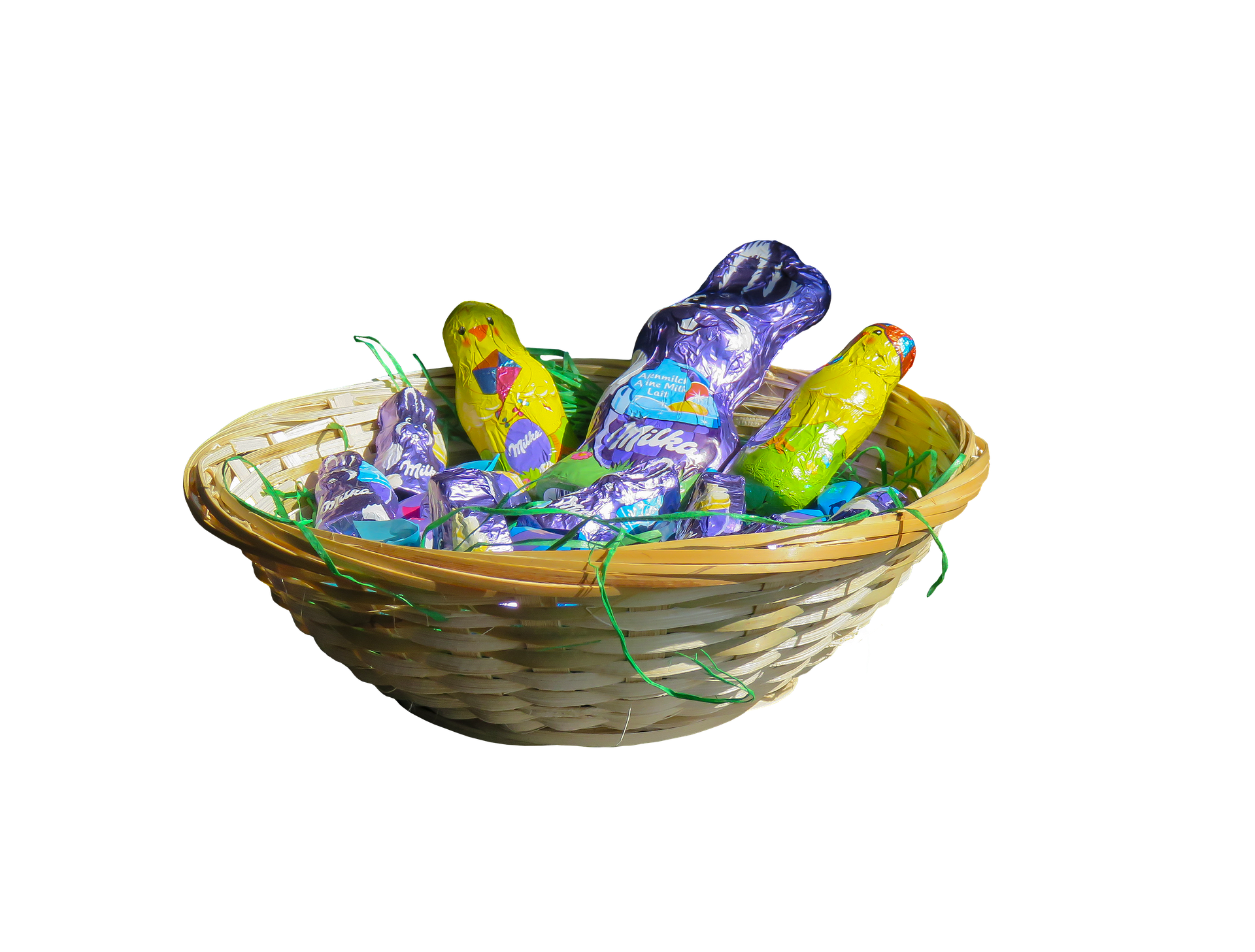 Easter Chocolate Bunniesin Basket