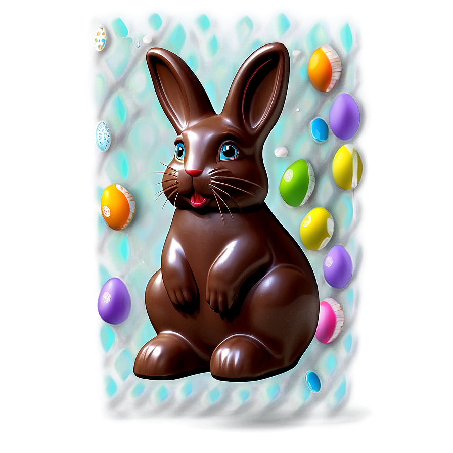 Easter Chocolate Bunny Png 05232024