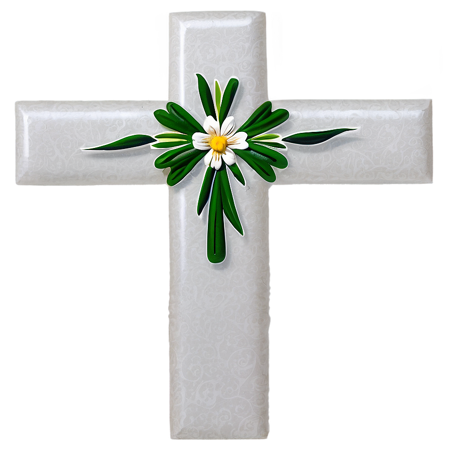 Easter Cross Religious Png 05212024