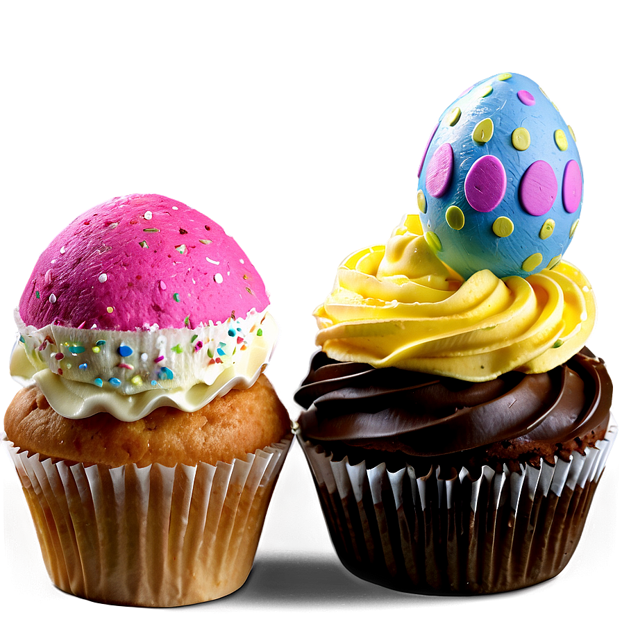 Easter Cupcake Png 05032024