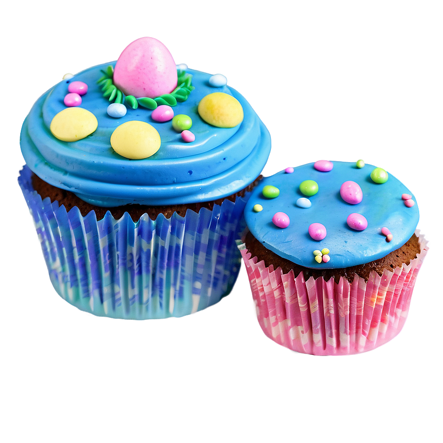 Easter Cupcakes Png 06112024