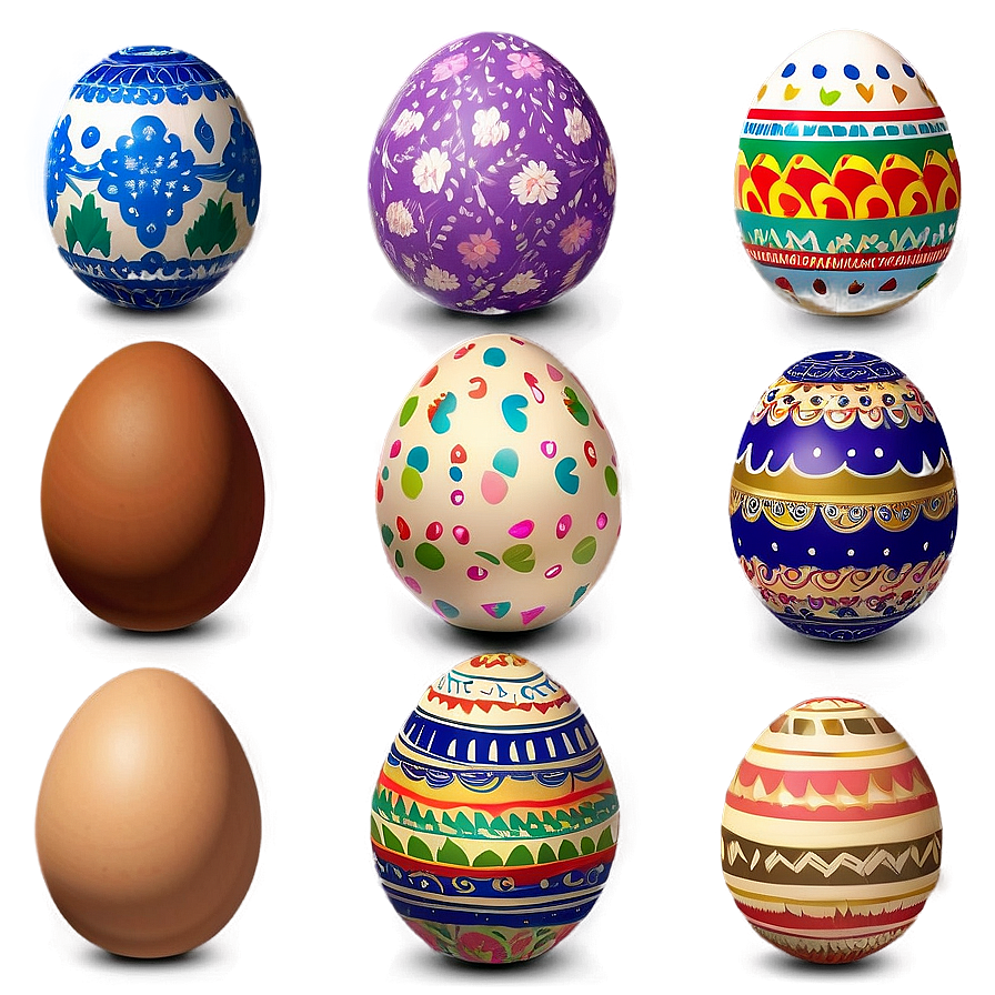 Easter Egg Collection Png 05252024