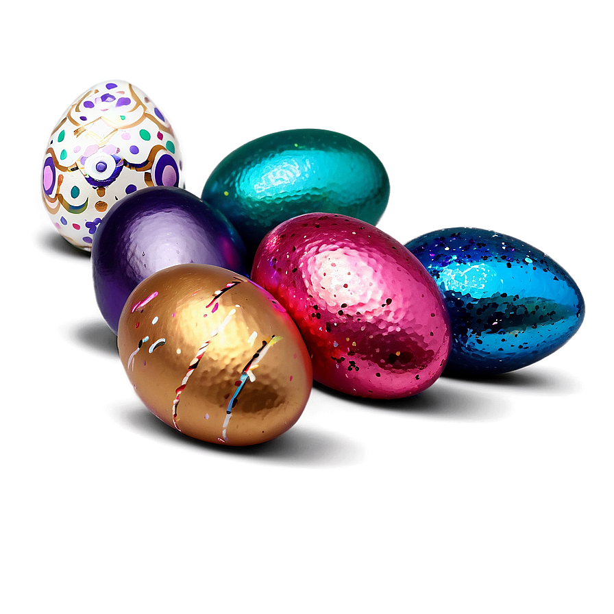 Easter Egg Glitter Png 18